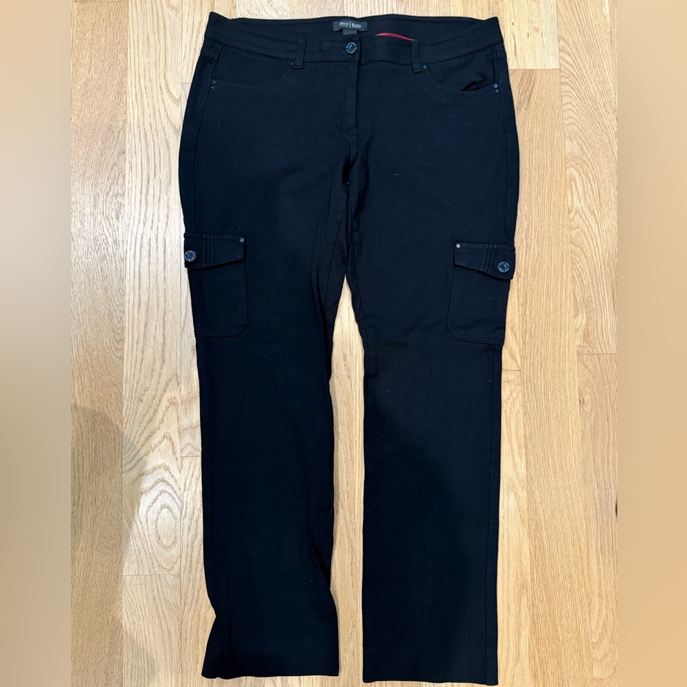 White House Black Market Black Trousers